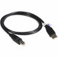 StarTech.com High Speed Certified USB 2.0 - USB cable - 4 pin USB Type A (M) - 4 pin USB Type B (M) - 3 m ( USB / Hi-Speed USB ) - USB2HAB10