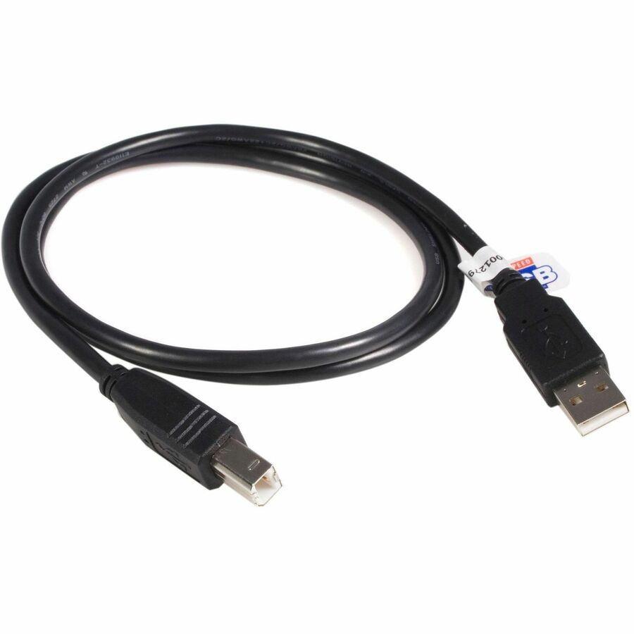 StarTech.com High Speed Certified USB 2.0 - USB cable - 4 pin USB Type A (M) - 4 pin USB Type B (M) - 3 m ( USB / Hi-Speed USB ) - USB2HAB10