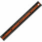 Westcott 12" KleenEarth Faux Burled Wood Ruler