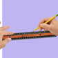 Westcott 12" KleenEarth Faux Burled Wood Ruler - 14077