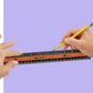Westcott 12" KleenEarth Faux Burled Wood Ruler - 14077