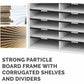 Fellowes 12-Compartment Sorter Literature Organizer - 25004