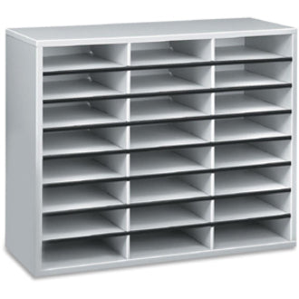 Fellowes 24-Compartment Sorter Literature Organizer - 25041
