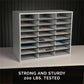 Fellowes 24-Compartment Sorter Literature Organizer - 25041