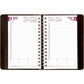 Blueline PlannerPlus Daily Planner, 8" x 5" , English, Black - CB634WNBLK