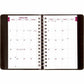 Blueline PlannerPlus Daily Planner, 8" x 5" , English, Black - CB634WNBLK