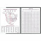 Brownline 2026 Pre-Vu 12-Month Weekly Planner - January to December - 11" x 8-1/2" - Black - English - CB925BLK