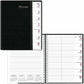 Brownline 2026 Pre-Vu 12-Month Weekly Planner - January to December - 11" x 8-1/2" - Black - English