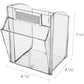 Deflecto Tilt Bin Interlocking Multi-Bin Storage Organizer - 20404OP