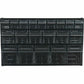 Deflecto Tilt Bin Interlocking Multi-Bin Storage Organizer - 20504OP