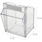 Deflecto Tilt Bin Interlocking Multi-Bin Storage Organizer - 20504OP