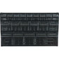 Deflecto Tilt Bin Interlocking Multi-Bin Storage Organizer - 20504OP