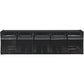 Deflecto Tilt Bin Interlocking Multi-Bin Storage Organizer - 20504OP