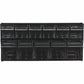 Deflecto Tilt Bin Interlocking Multi-Bin Storage Organizer - 20504OP