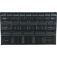Deflecto Tilt Bin Interlocking Multi-Bin Storage Organizer - 20504OP