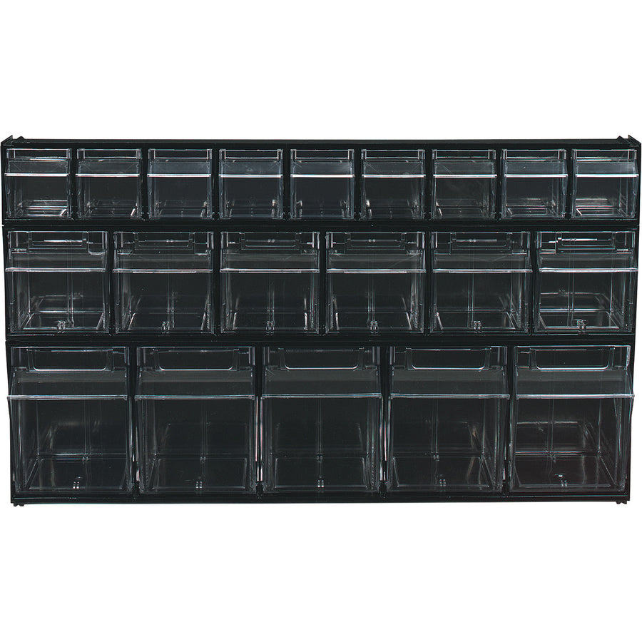 Deflecto Tilt Bin Interlocking Multi-Bin Storage Organizer - 20504OP