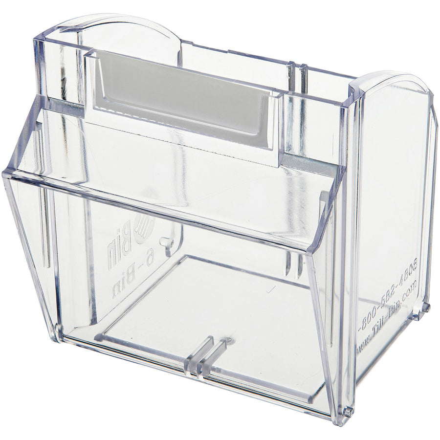 Deflecto Tilt Bin Interlocking Multi-Bin Storage Organizer - 20604OP