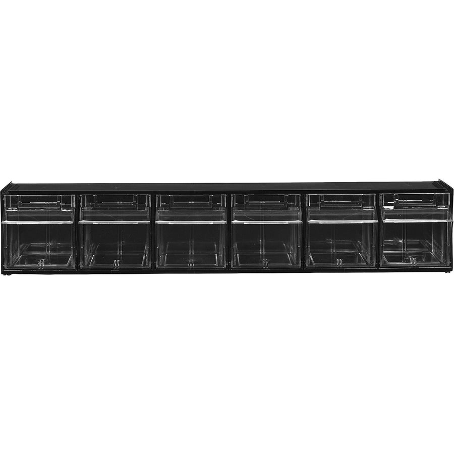 Deflecto Tilt Bin Interlocking Multi-Bin Storage Organizer - 20604OP