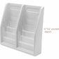 Deflecto Multi-Compartment Literature Display - 52209