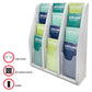 Deflecto Multi-Compartment Literature Display - 52809