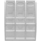 Deflecto Multi-Compartment Literature Display - 52809