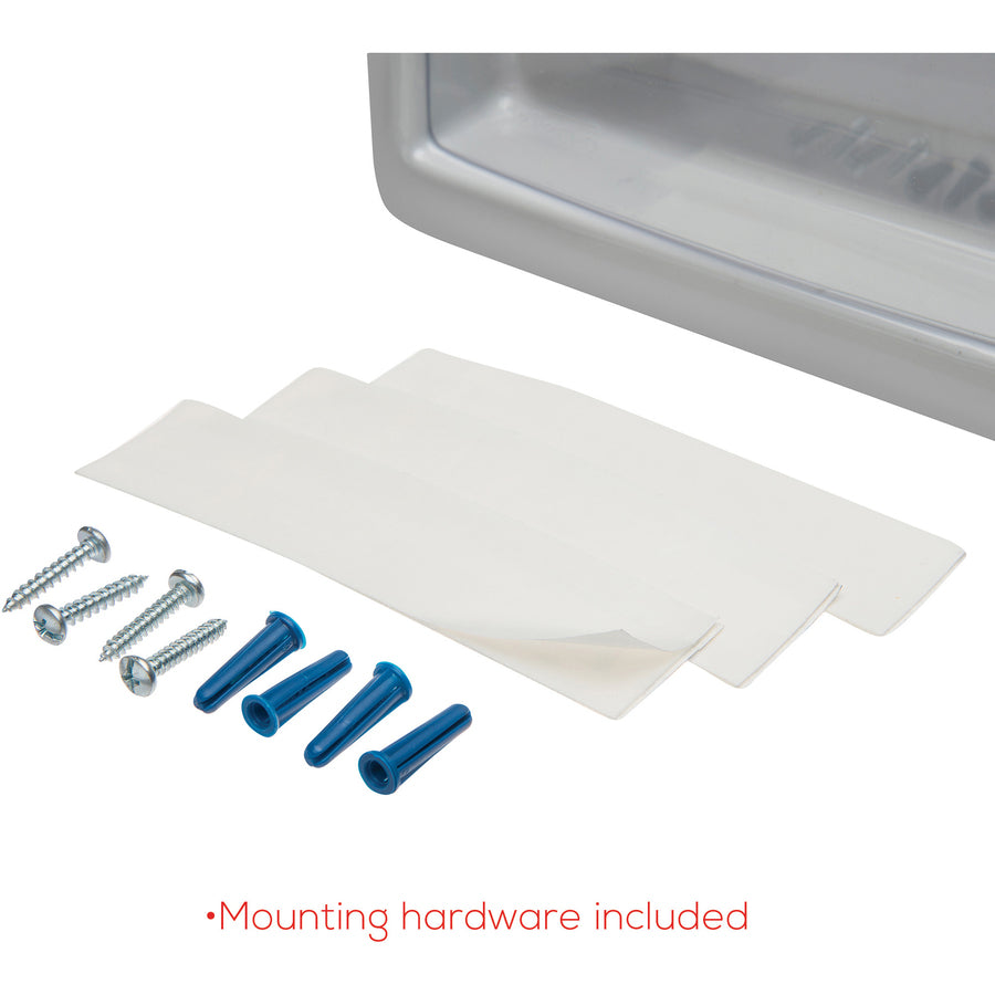 Deflecto Multi-Compartment Literature Display - 52809