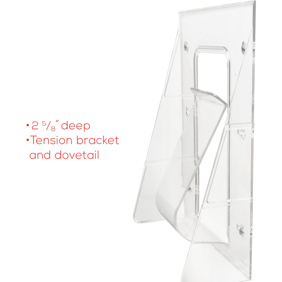 Deflecto Stand-Tall Literature Display - 55501