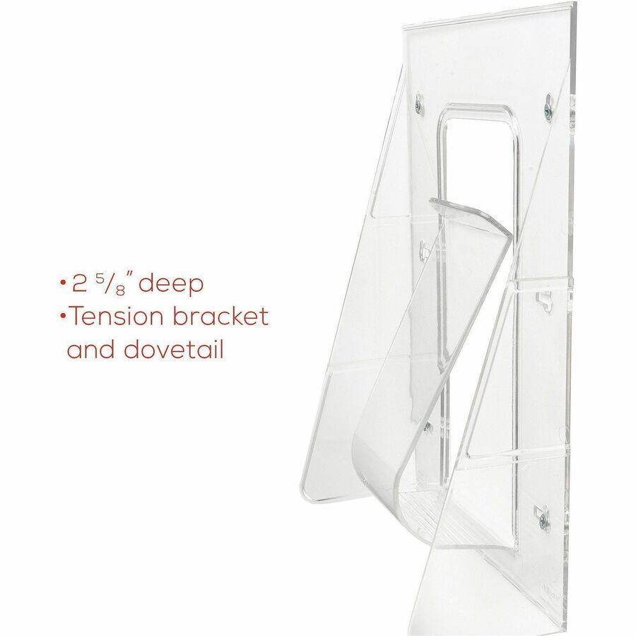 Deflecto Stand-Tall Literature Display - 55501