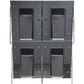 Deflecto Stand-Tall Preassembled Wall System - 56001