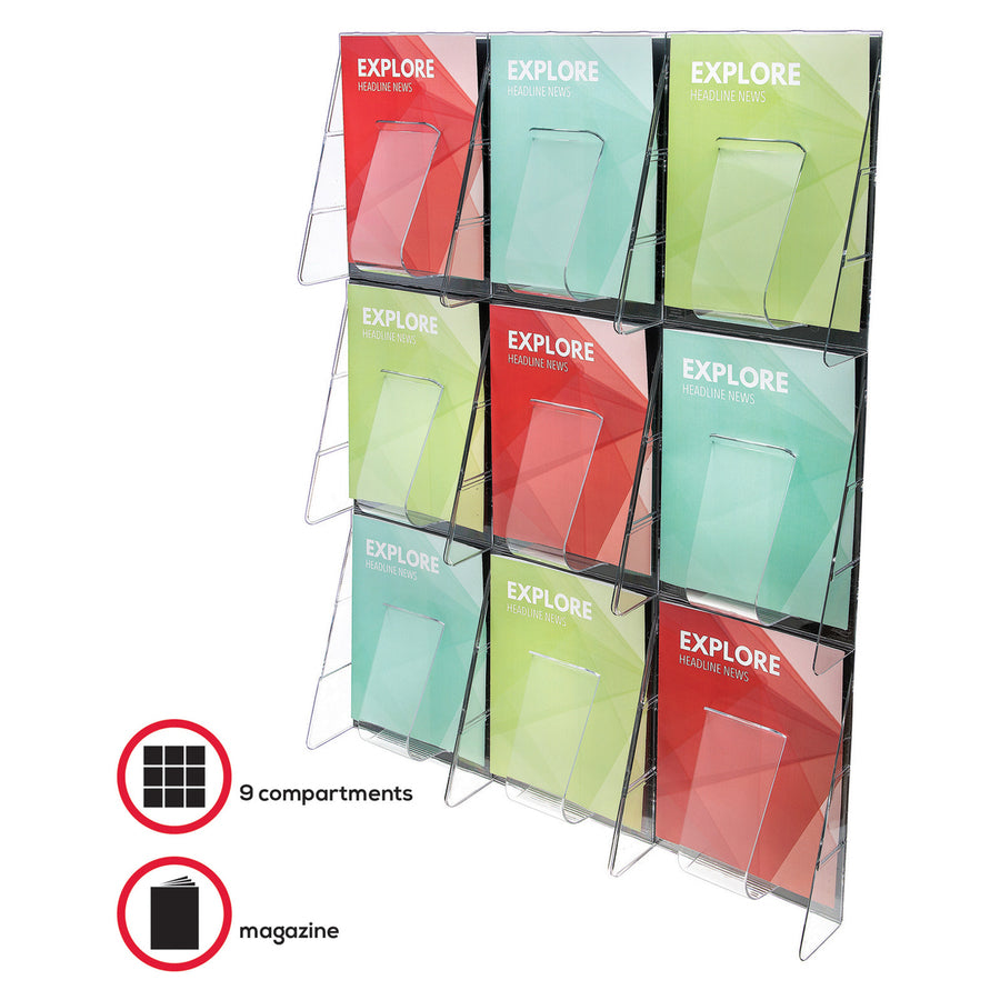Deflecto Stand-Tall Preassembled Wall System - 56801
