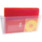 Deflecto Unbreakable Plastic Wall Pockets - 64301