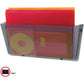Deflecto Unbreakable Plastic Wall Pockets - 64302