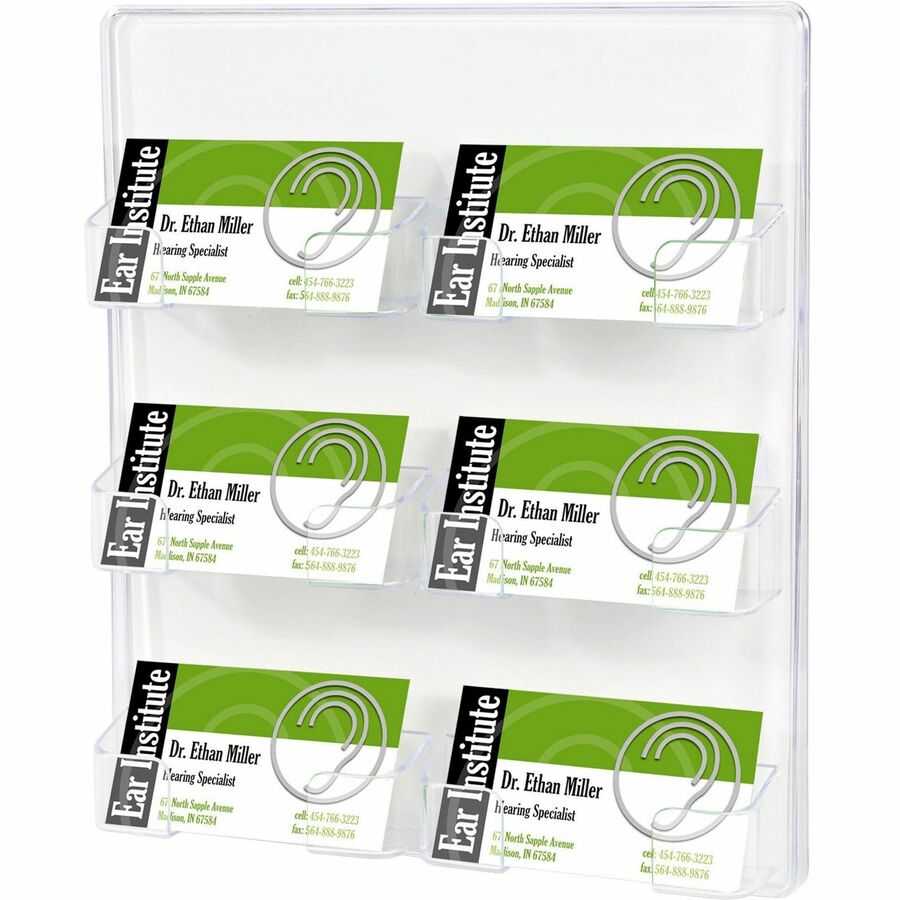 Deflecto Business Card Holder - 70601