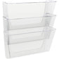Deflecto Stackable DocuPocket for Partition Walls - 73601RT