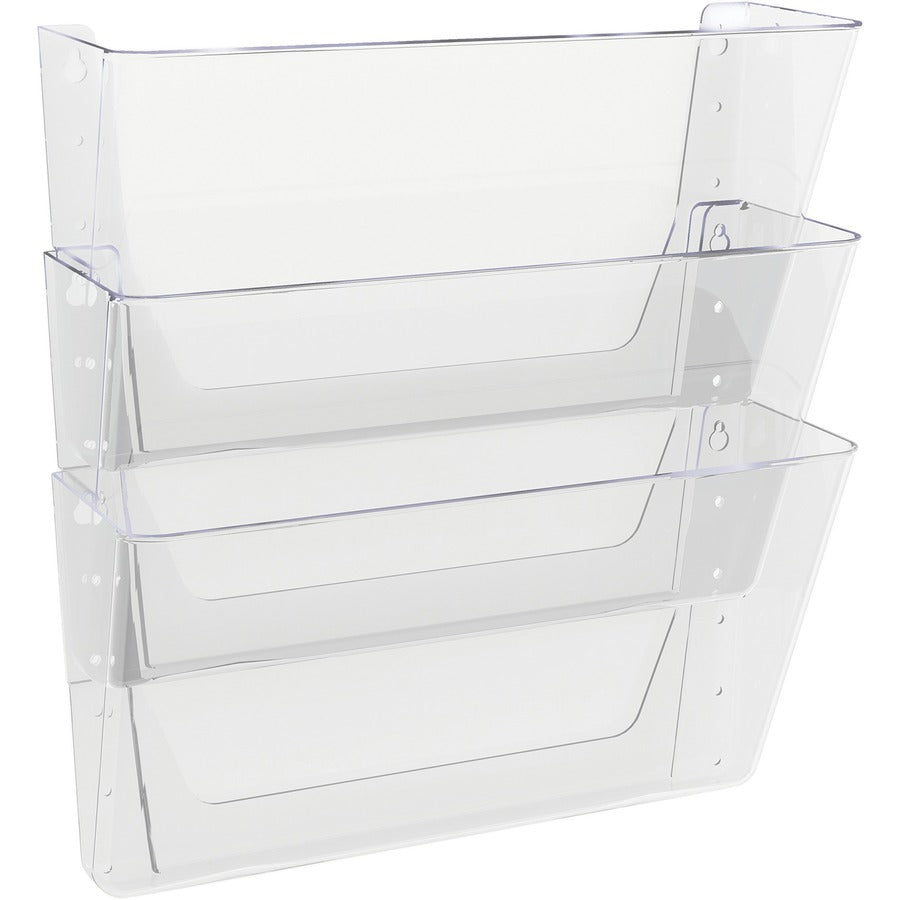 Deflecto Stackable DocuPocket for Partition Walls - 73601RT