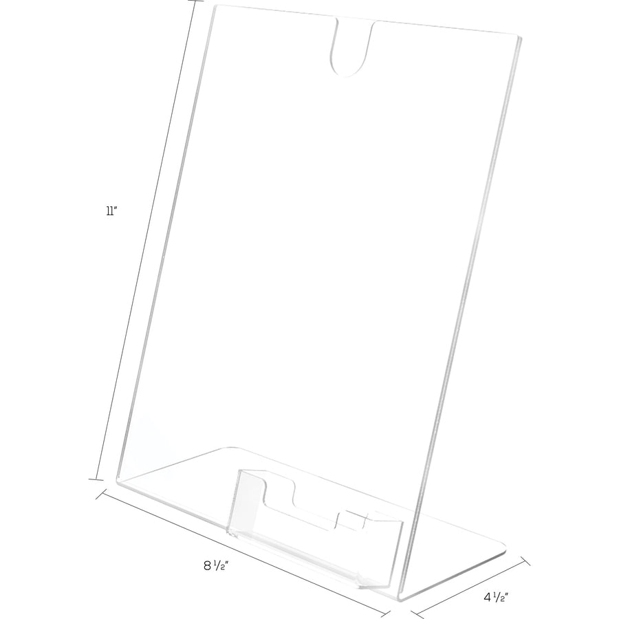 Deflecto Superior Image Slanted Sign Holders - 590601