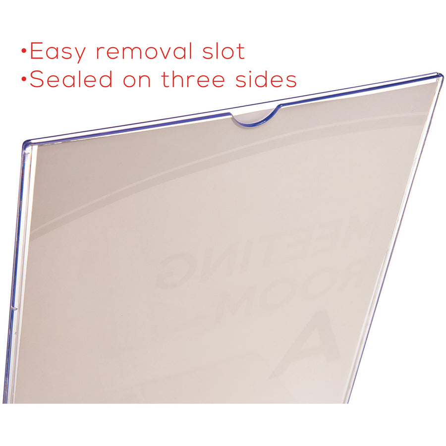 Deflecto Superior Image Slanted Sign Holders - 590601
