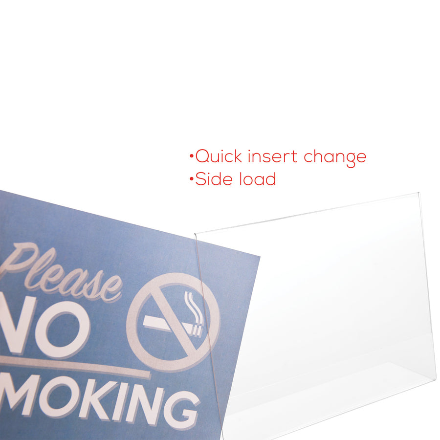 Deflecto Classic Image Slanted Sign Holder - 66701