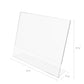Deflecto Classic Image Slanted Sign Holder - 66701
