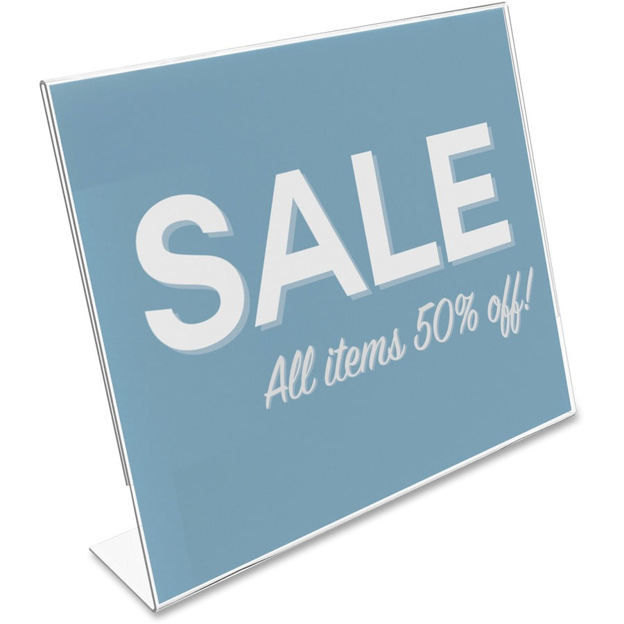 Deflecto Classic Image Slanted Sign Holder - 66701