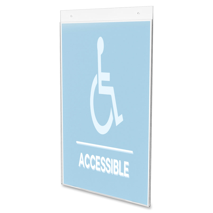 Deflecto Classic Image Wall Mount Sign Holder - 68001