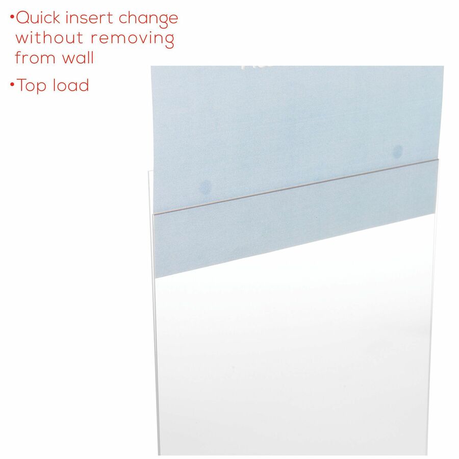 Deflecto Classic Image Wall Mount Sign Holder - 68001