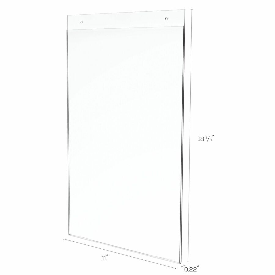 Deflecto Classic Image Wall Mount Sign Holder - 68001