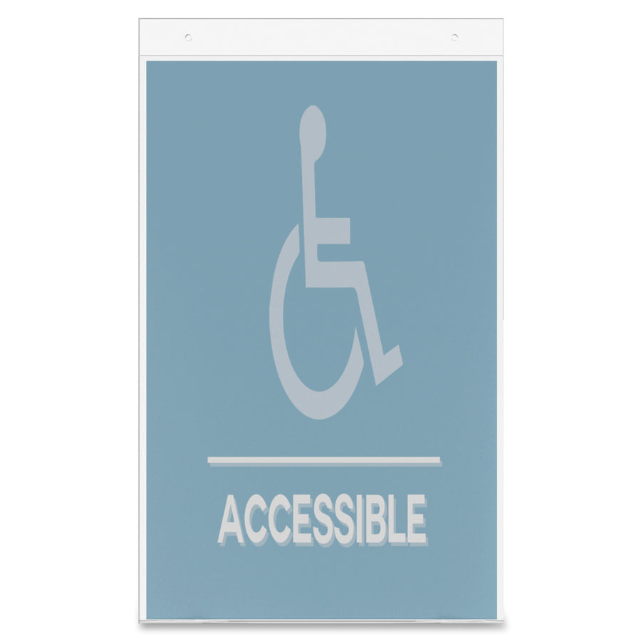 Deflecto Classic Image Wall Mount Sign Holder - 68001