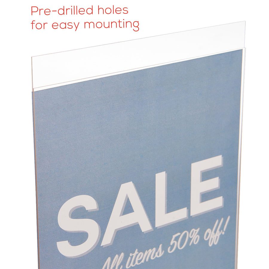 Deflecto Classic Image Wall Mount Sign Holder - 68001