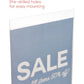 Deflecto Classic Image Wall Mount Sign Holder - 68201