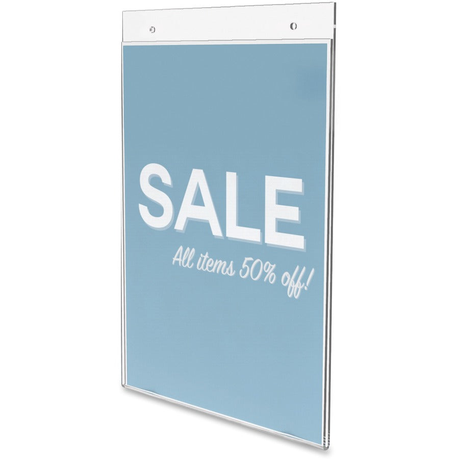 Deflecto Classic Image Wall Mount Sign Holder - 68201