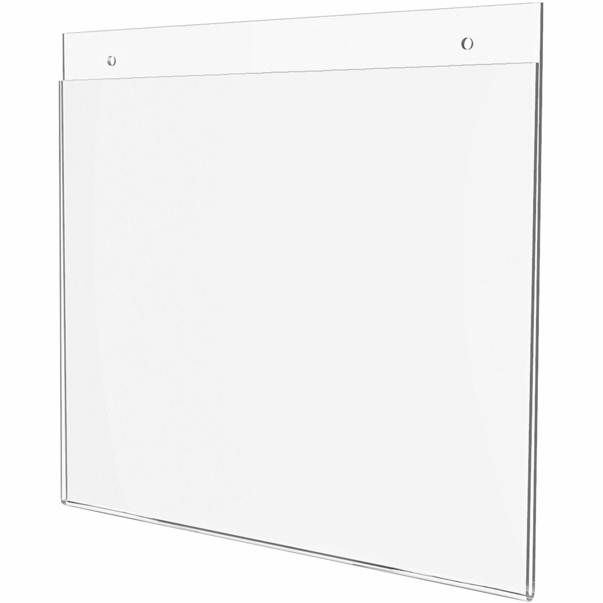 Deflecto Classic Image Wall Mount Sign Holders