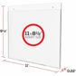 Deflecto Classic Image Wall Mount Sign Holders - 68301