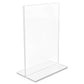 Deflecto Classic Image Double-Sided Sign Holder - 69101